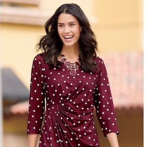 Brand New Faux Wrap Dress 👗 ❤️❤️👗❤️❤️👗❤️❤️👗❤️